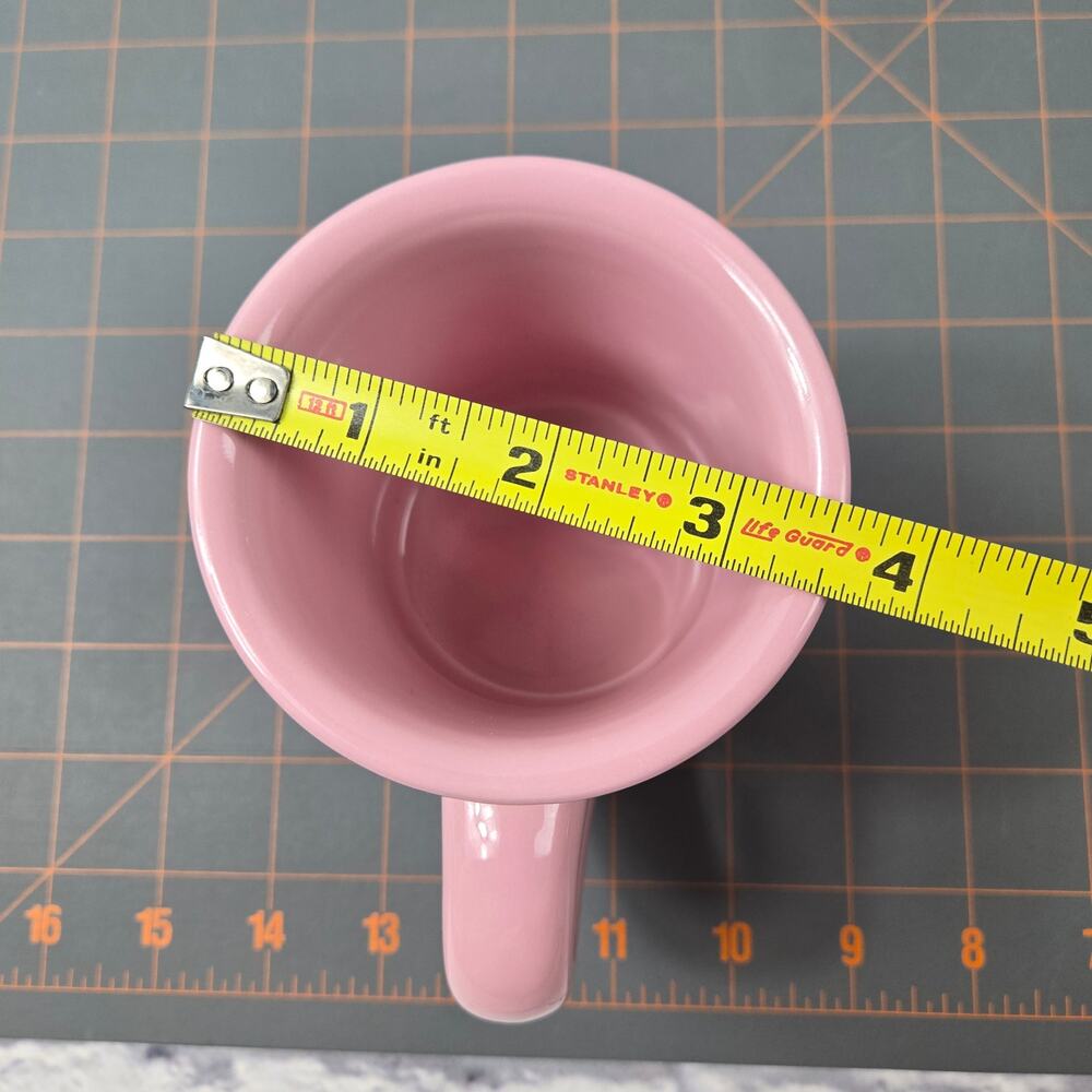 Life Is Good Daisy Pink Mug Do What You Like Like What You Do Sturdy Restaurant - Picture 8 of 9